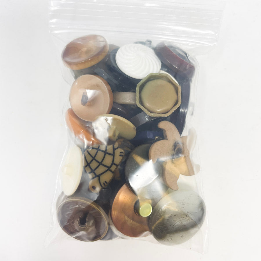 Small Bag of Assorted Shank Buttons