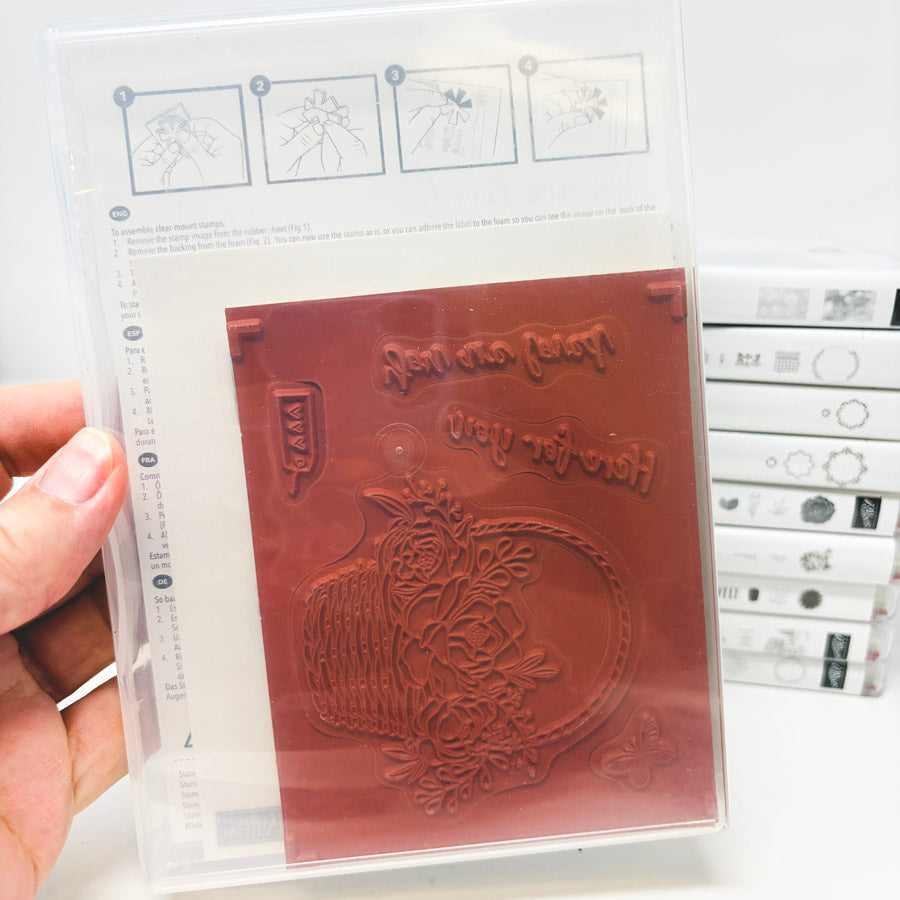 2018 Stampin’ Up Clear Mount Stamp Sets