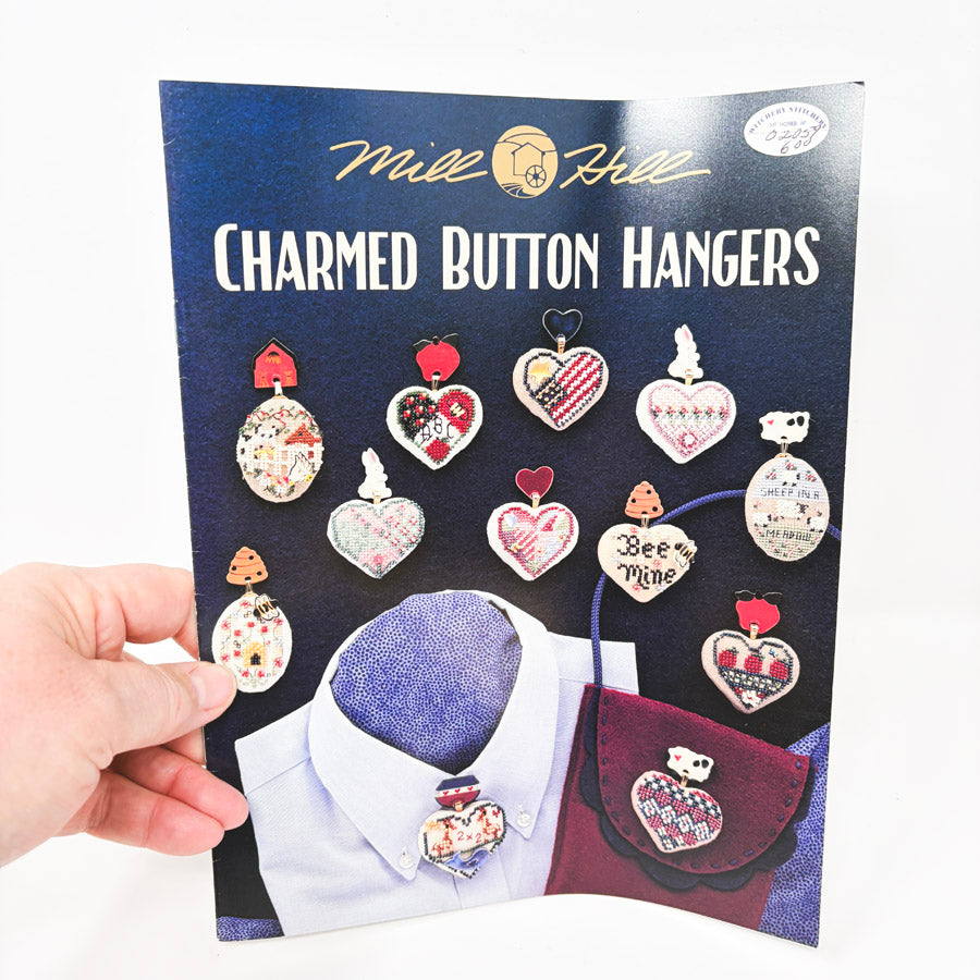 Charmed Button Hangers – Mill Hill Cross Stitch Pattern Booklet