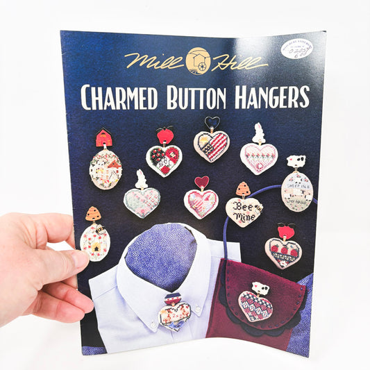 Charmed Button Hangers – Mill Hill Cross Stitch Pattern Booklet