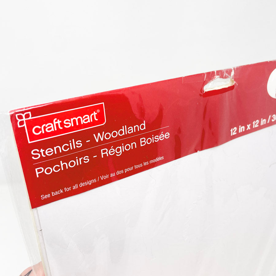 Craft Smart 12" x 12" Woodland Stencils