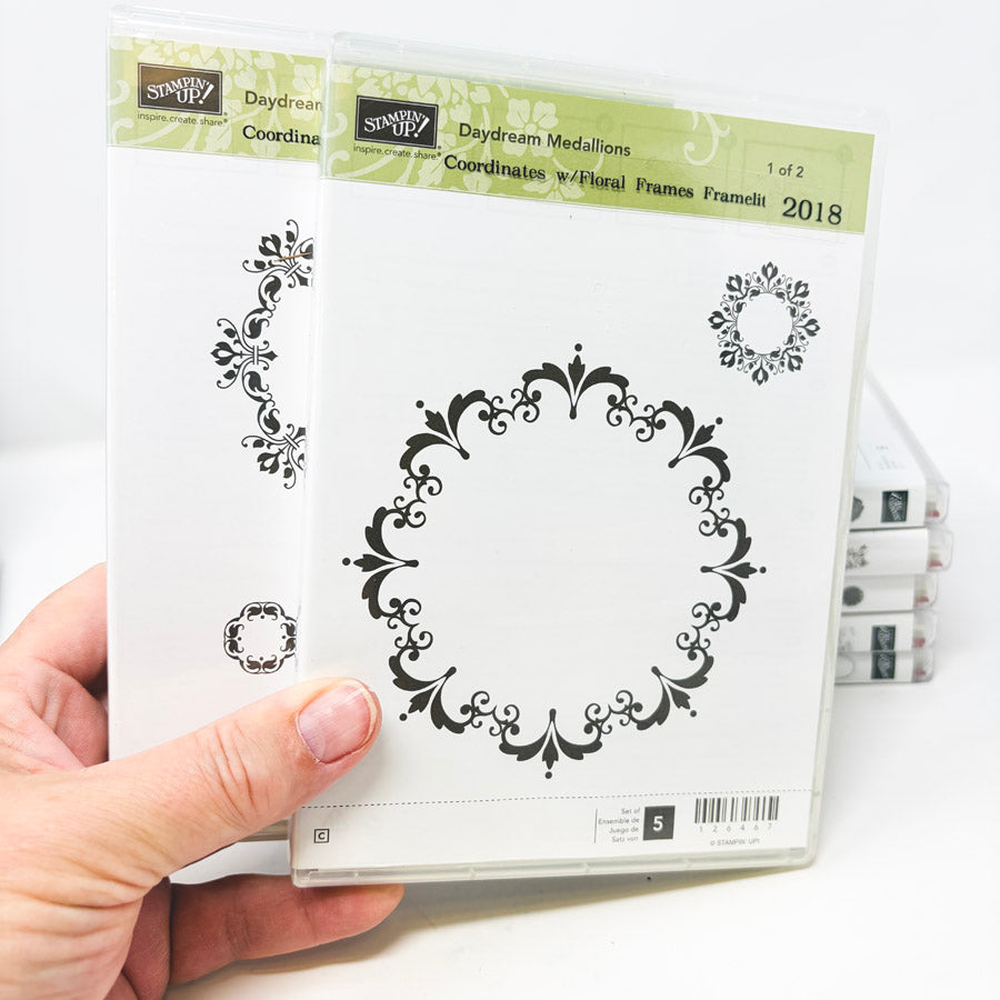 2018 Stampin’ Up Clear Mount Stamp Sets