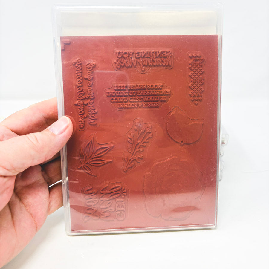 2018 Stampin’ Up Clear Mount Stamp Sets