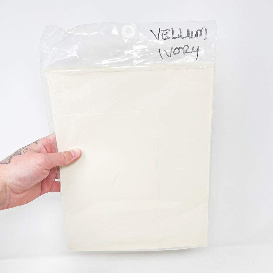 Pack of 8.5" x 11" Vellum Paper
