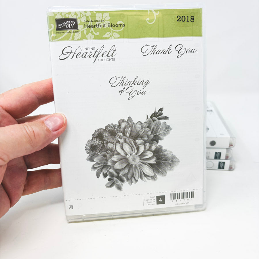 2018 Stampin’ Up Clear Mount Stamp Sets