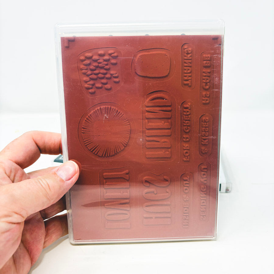 2018 Stampin’ Up Clear Mount Stamp Sets