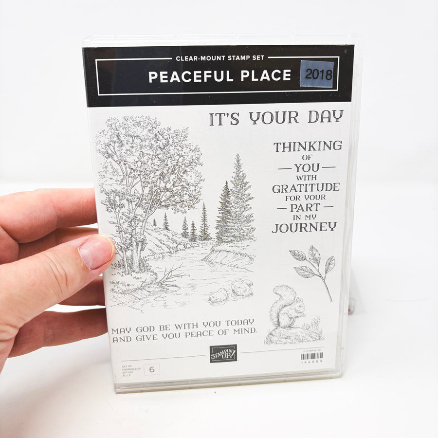 2018 Stampin’ Up Clear Mount Stamp Sets