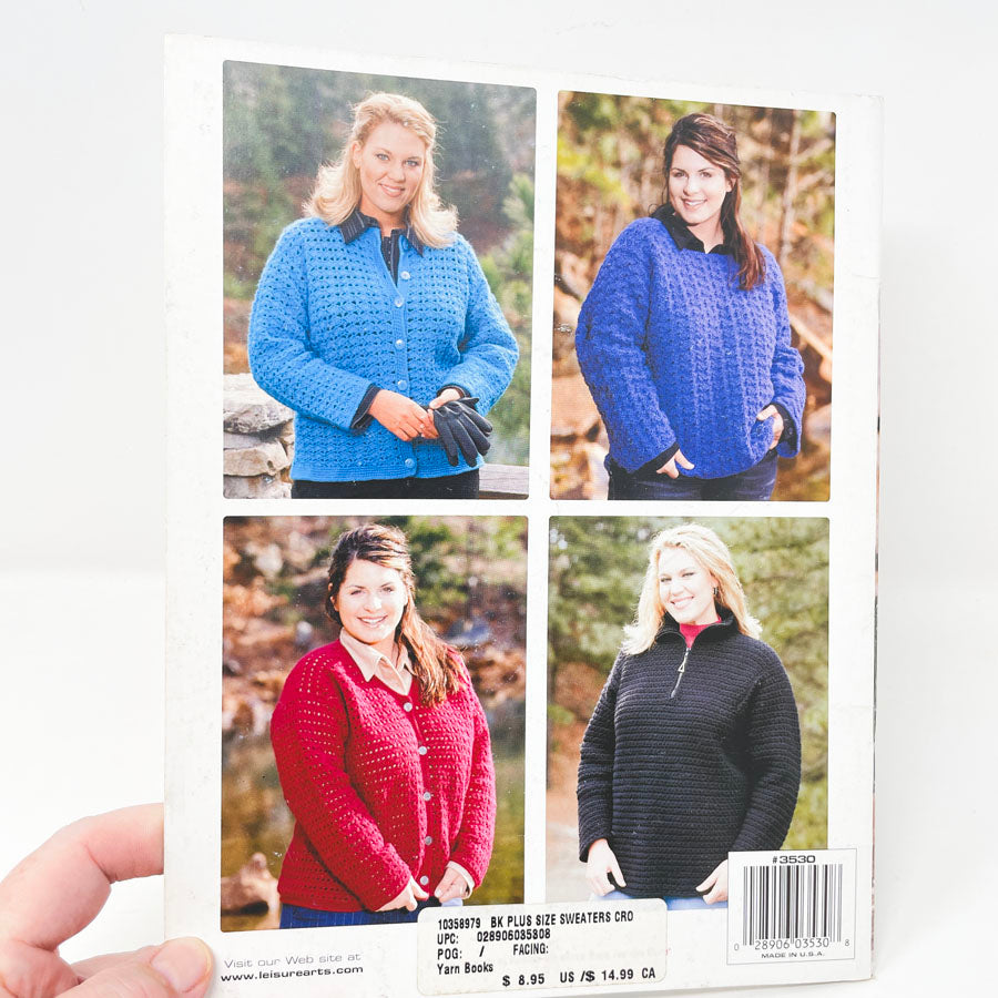 Plus Size Sweaters to Crochet Booklet