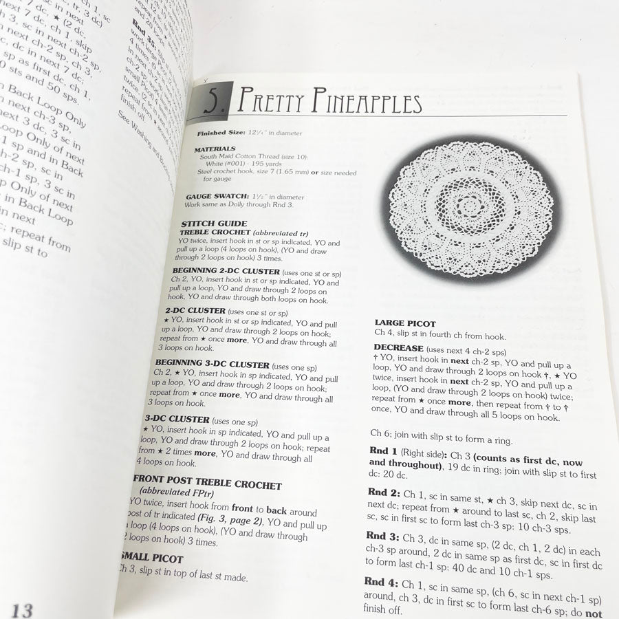 Absolutely Gorgeous Doilies Pattern Booklet