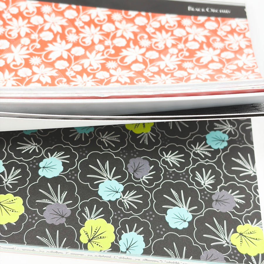 8" x 8" SEI Black Orchid Paper Stack