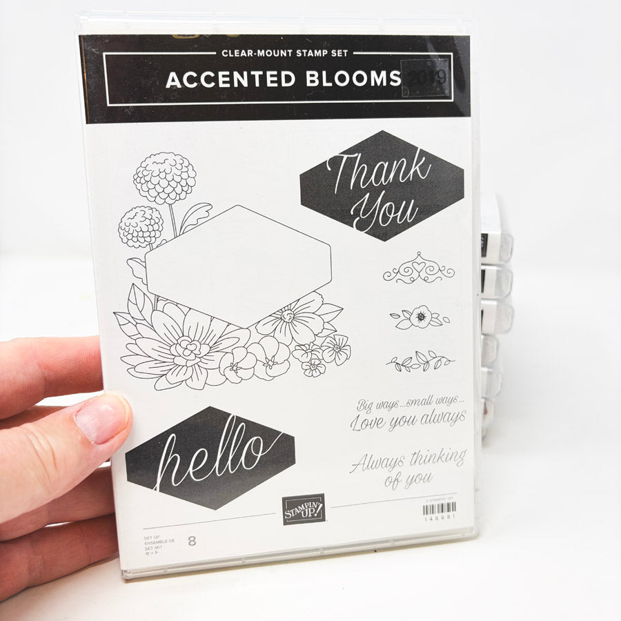 2019 Stampin’ Up Clear Mount & Cling Stamp Sets