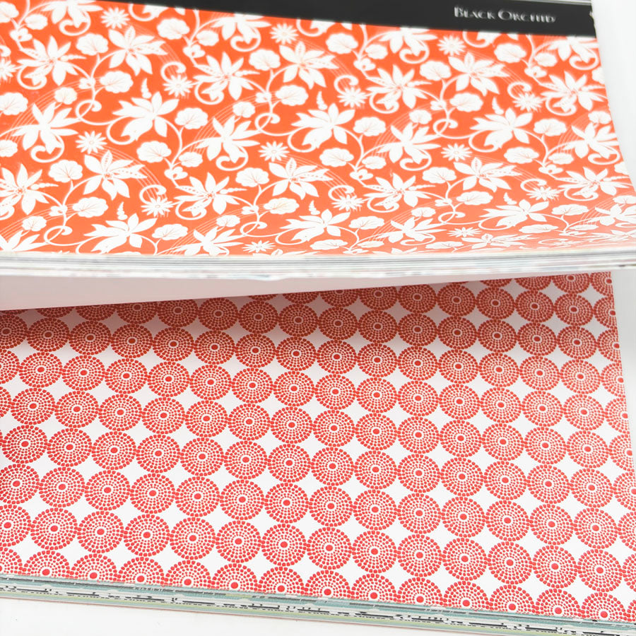 8" x 8" SEI Black Orchid Paper Stack