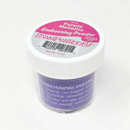 Purple Metallic Embossing Powder