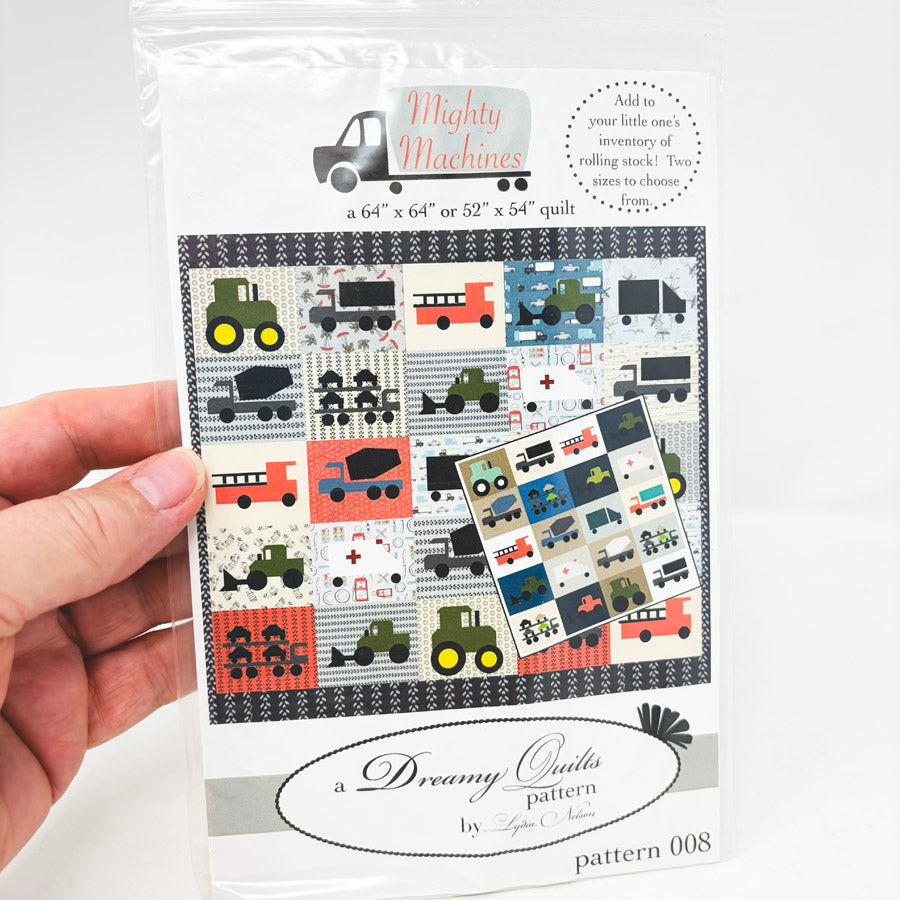 Mighty Machines Quilt Pattern