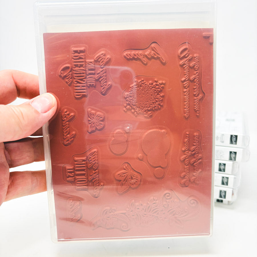 2019 Stampin’ Up Clear Mount & Cling Stamp Sets