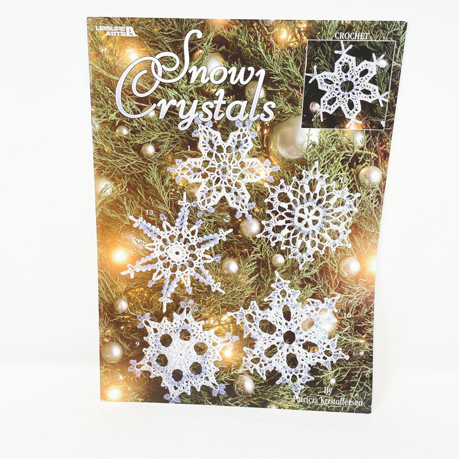 Leisure Arts Snow Crystals Pattern Booklet