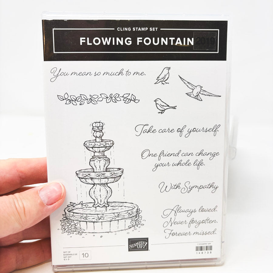 2019 Stampin’ Up Clear Mount & Cling Stamp Sets
