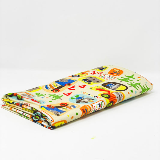 Little Builder Flannel Fabric - 1 yd.
