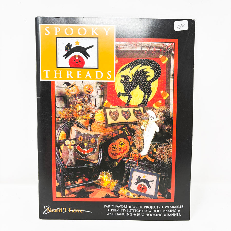 Spooky Threads Sewing/Quilting Pattern Book by Needl Love