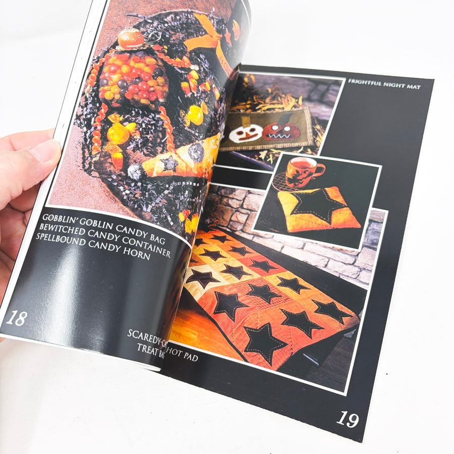 Spooky Threads Sewing/Quilting Pattern Book by Needl Love