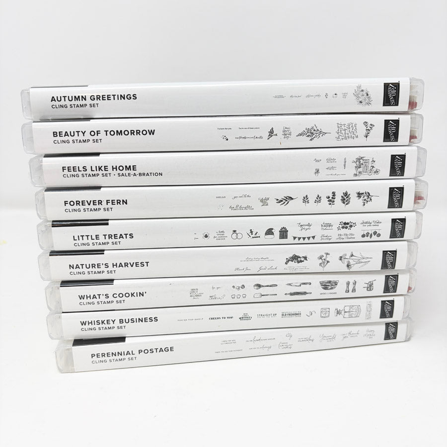 2020-2024 Stampin’ Up Cling Stamp Sets
