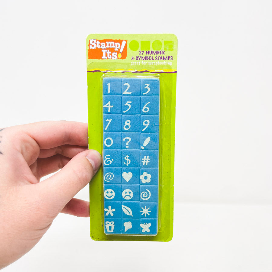 Stamp Its! Number and Symbol Stamps