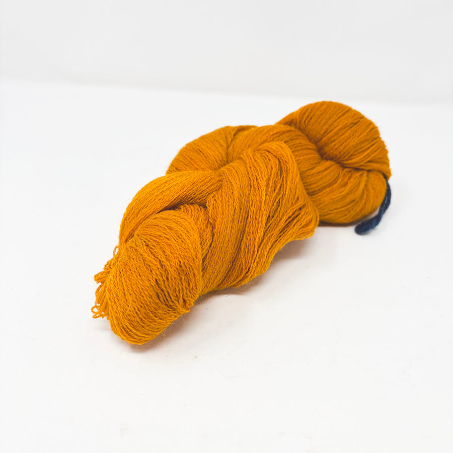 Saffron Color - Sun Valley Merino Lace Weight Yarn (1)