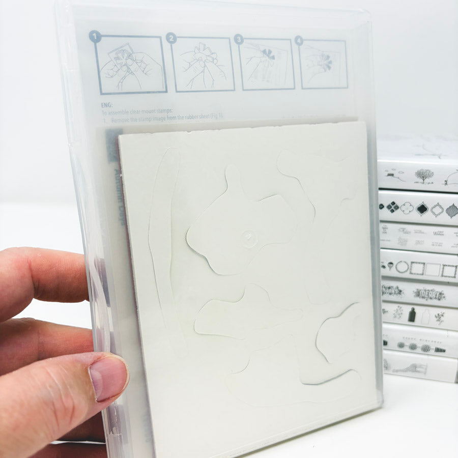 Assorted Stampin’ Up Clear Mount Stamp Sets