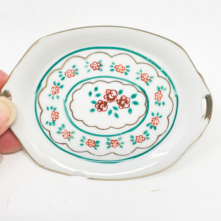 Vintage Shackman Desden Style Mini China Tea Set (Repaired)