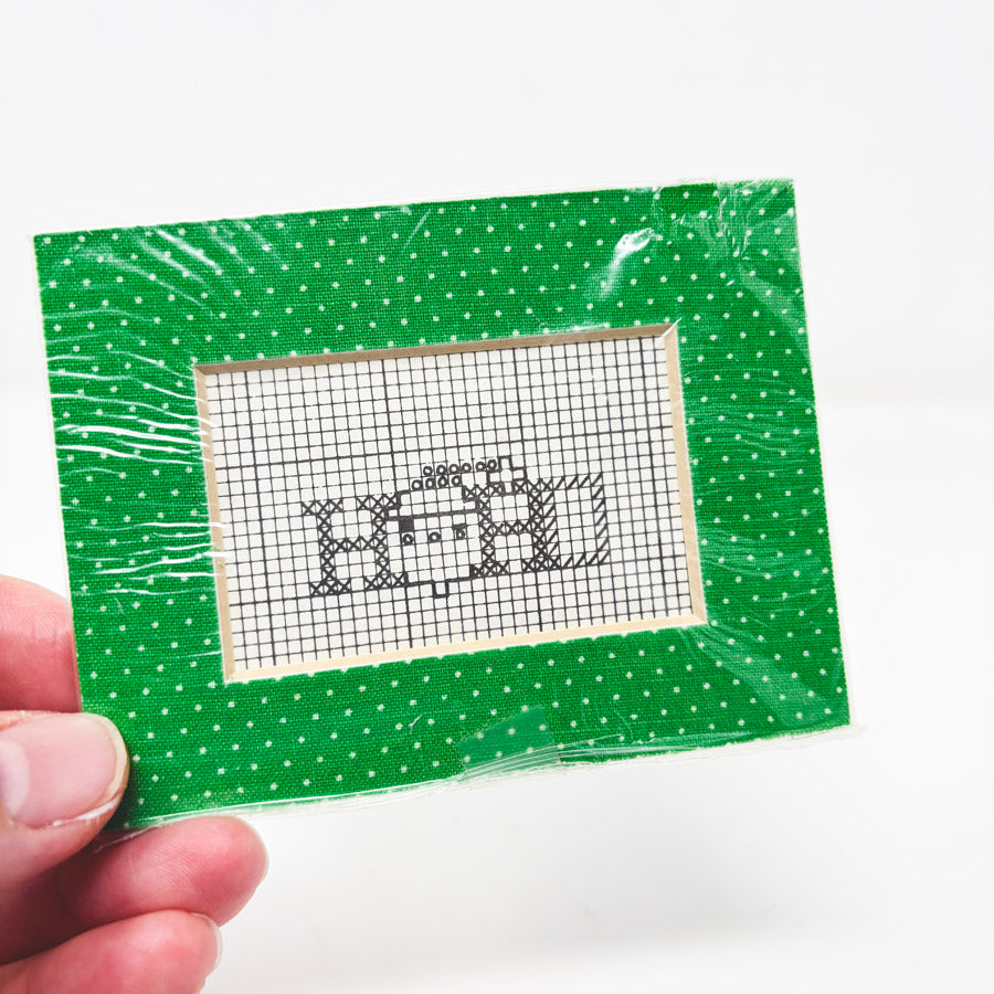 Mini Fabric Covered Mats for Needlework