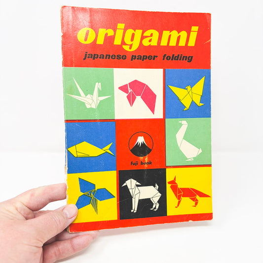 Vintage 1959 Origami Book by Fuji Books