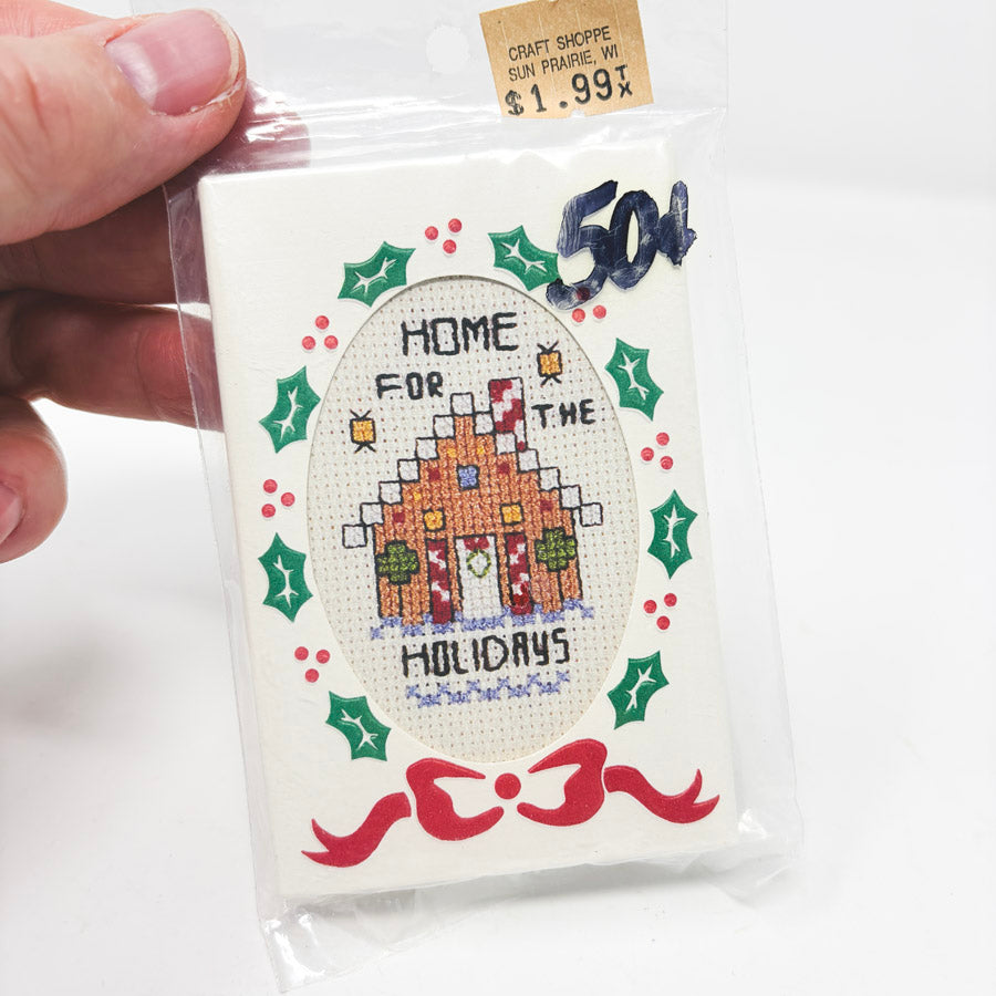 Fanci Folds Mini Matted Cross Stitch Kits by Three Needles