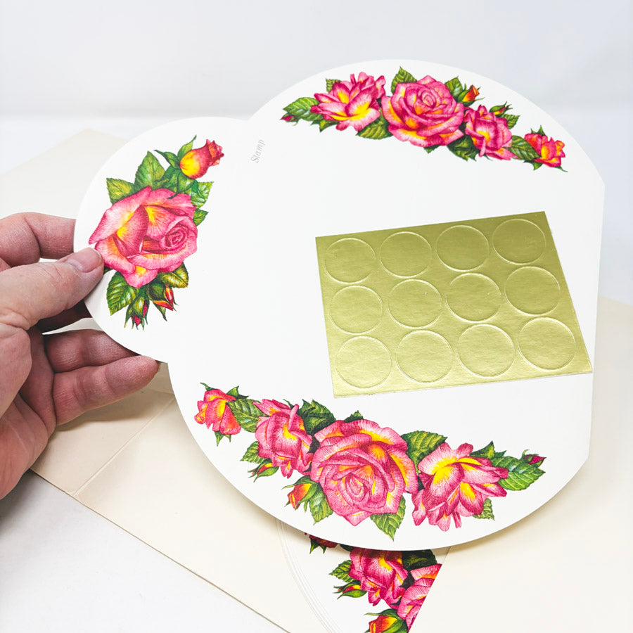 Vintage Flower Folds Stationery Set by Current