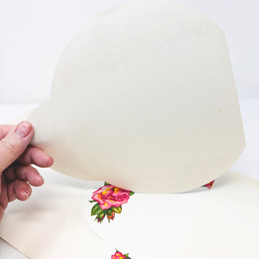 Vintage Flower Folds Stationery Set by Current