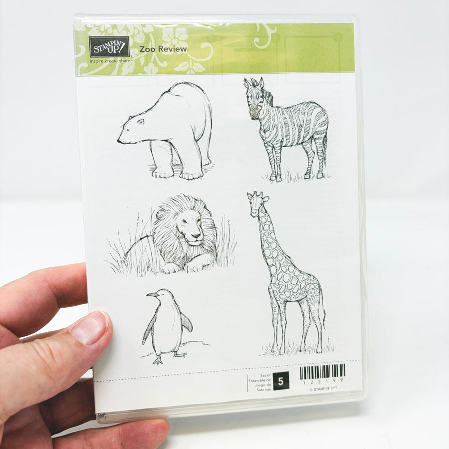 Assorted Stampin’ Up Clear Mount Stamp Sets