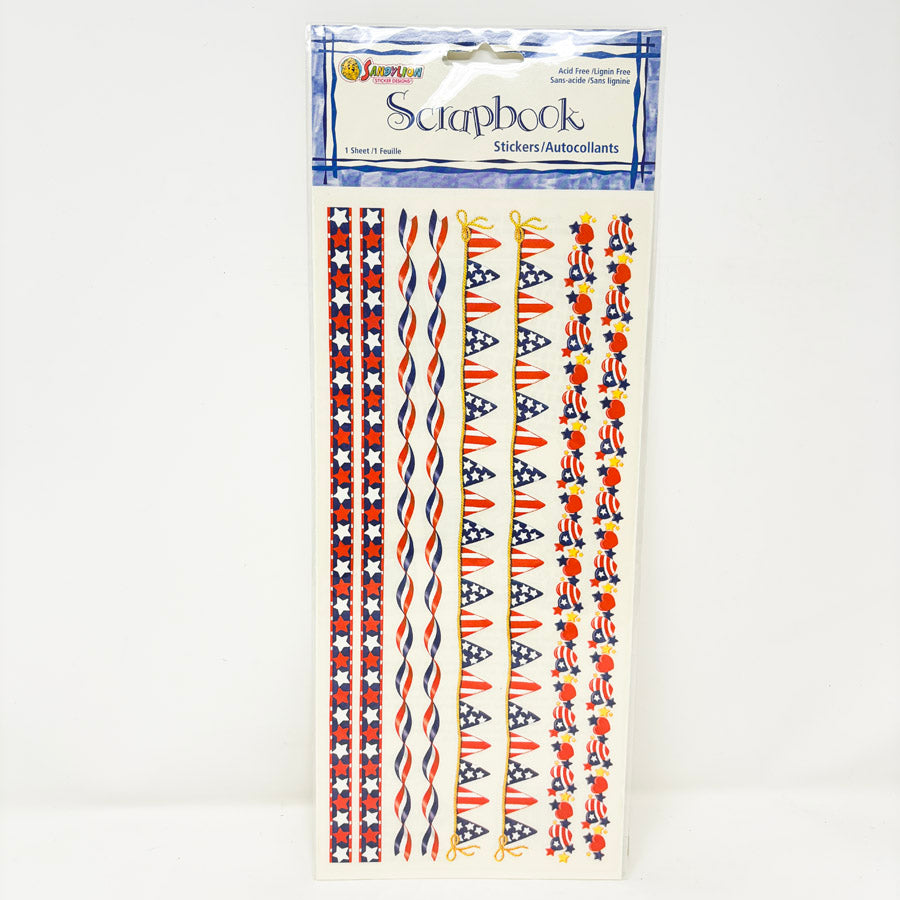 Americana Border Sheet by SandyLion