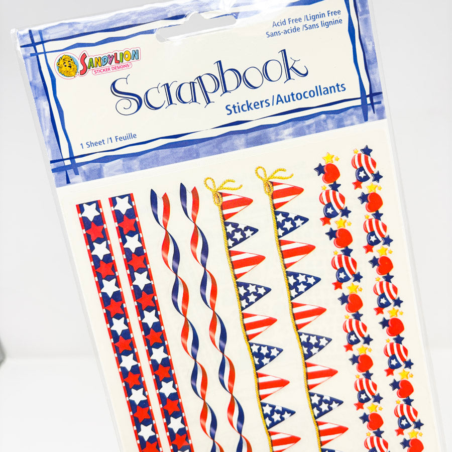 Americana Border Sheet by SandyLion