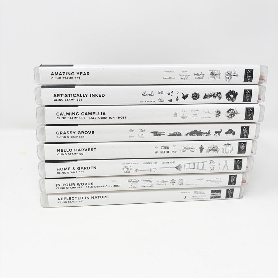2022 Stampin’ Up Cling Stamp Sets