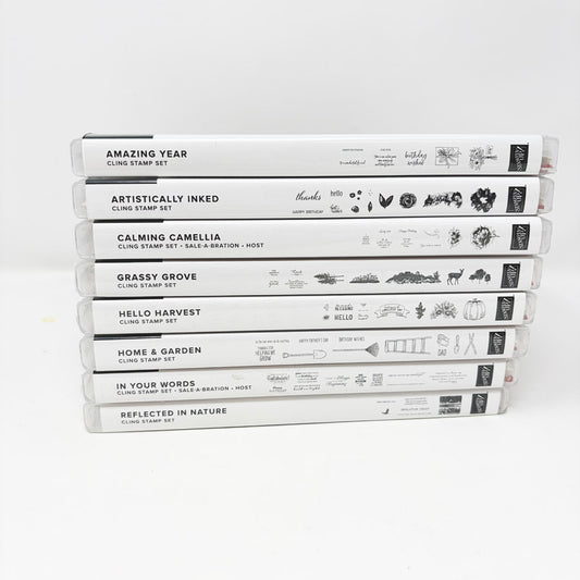 2022 Stampin’ Up Cling Stamp Sets