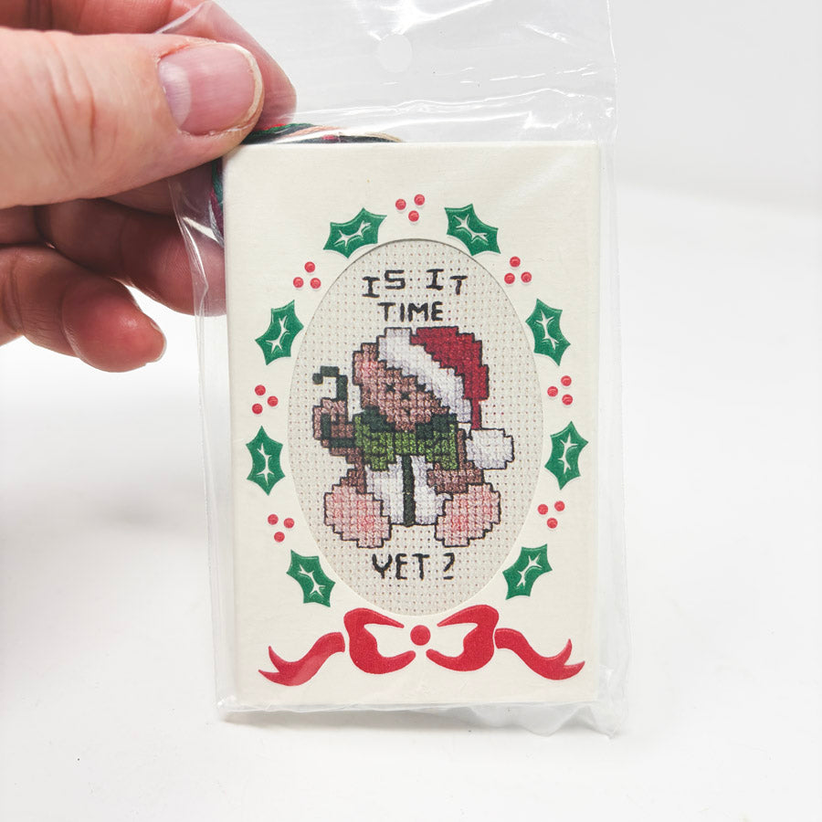 Fanci Folds Mini Matted Cross Stitch Kits by Three Needles