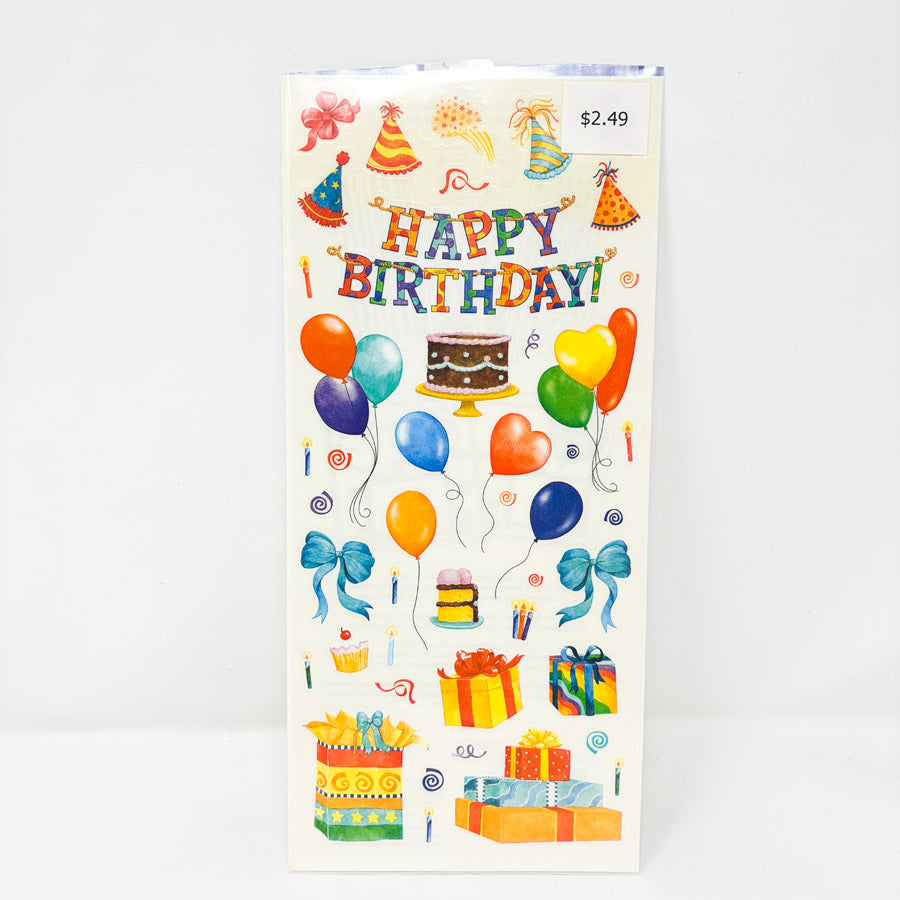 Happy Birthday Stickers by SandyLion