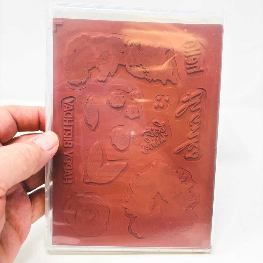 2022 Stampin’ Up Cling Stamp Sets