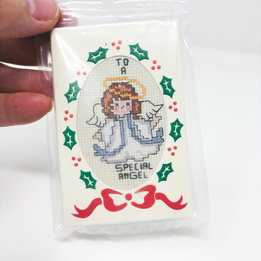 Fanci Folds Mini Matted Cross Stitch Kits by Three Needles