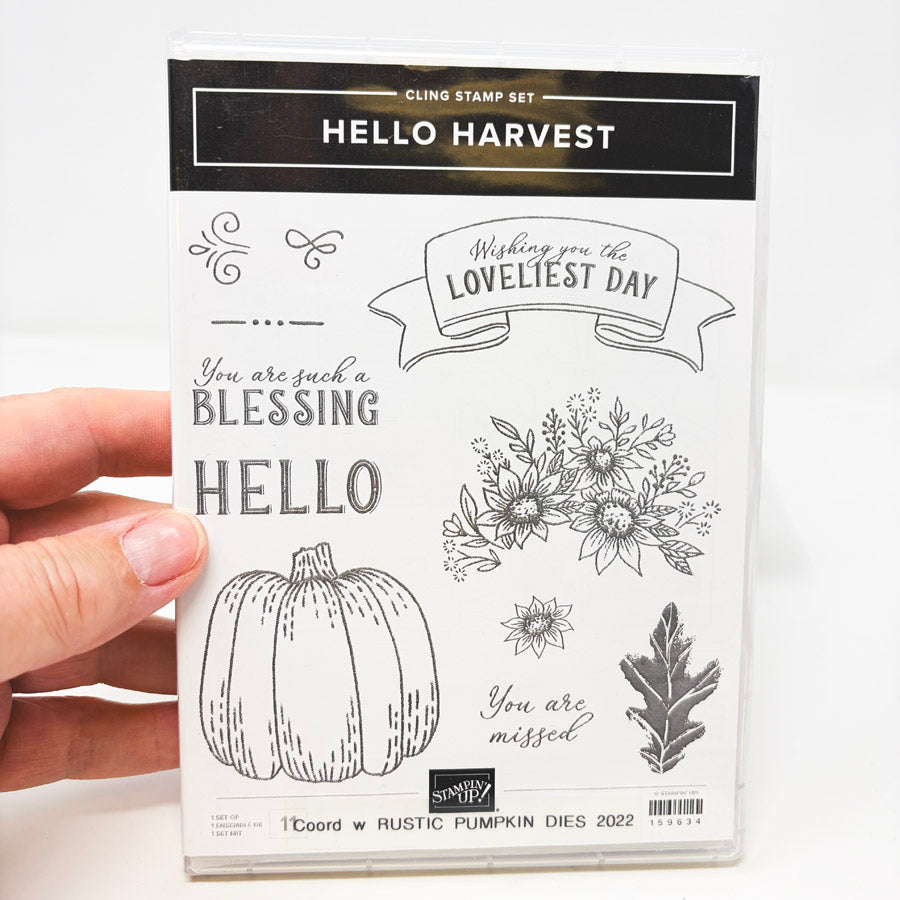 2022 Stampin’ Up Cling Stamp Sets