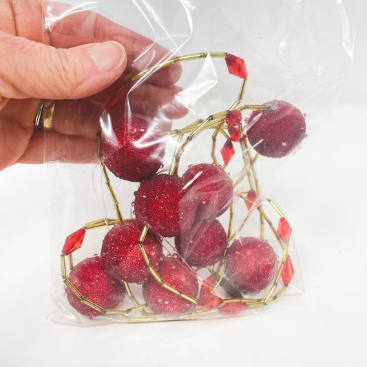 Red Jeweled Garland