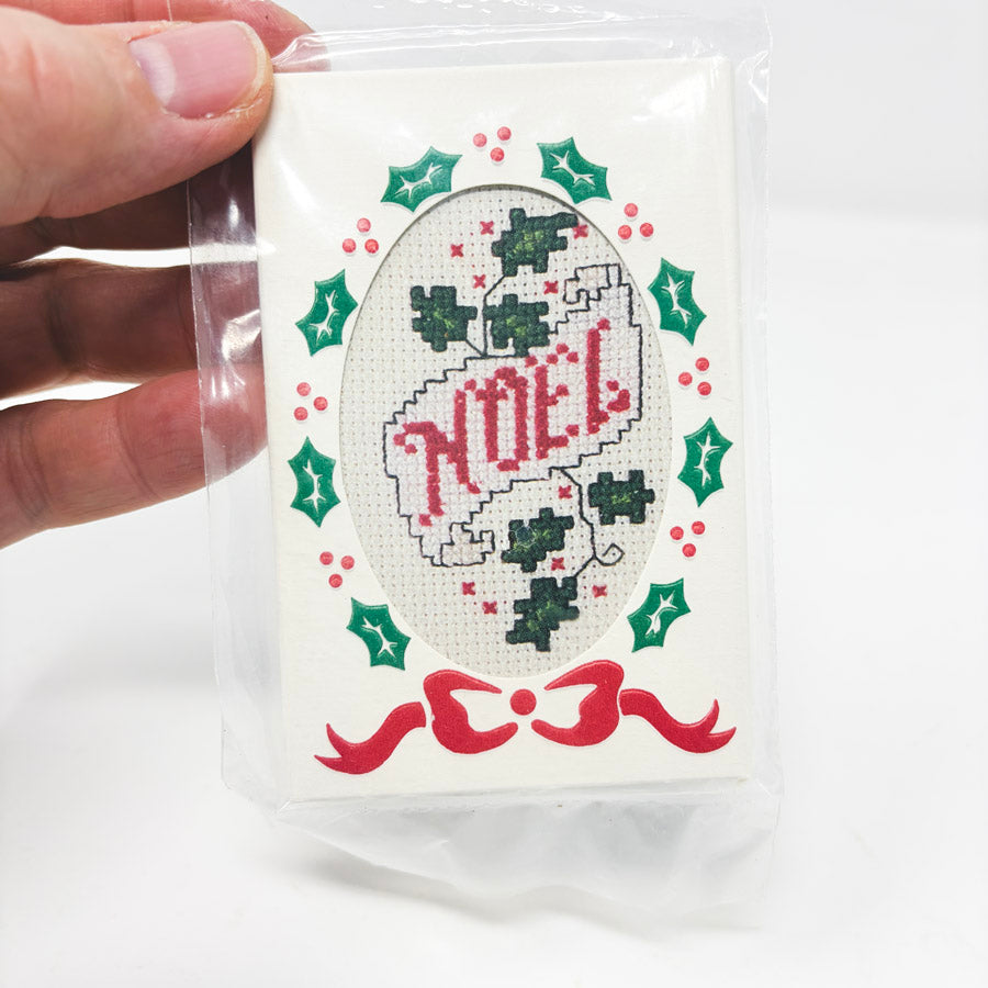 Fanci Folds Mini Matted Cross Stitch Kits by Three Needles