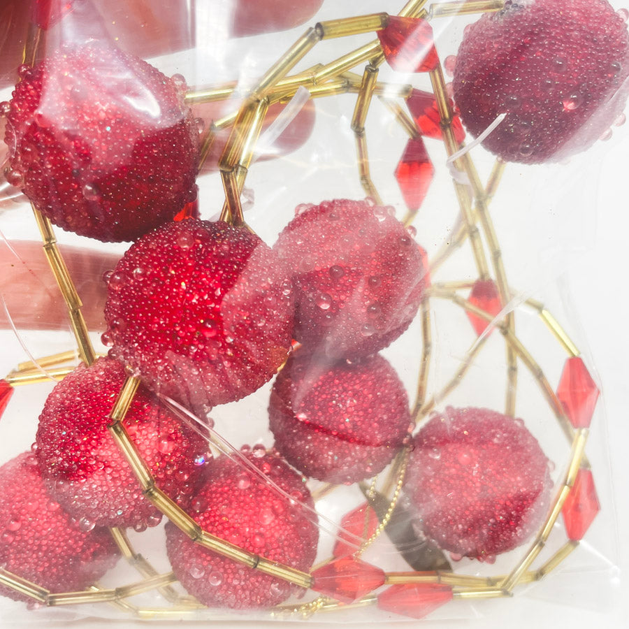 Red Jeweled Garland