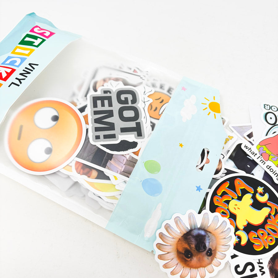 Funny Meme Vinyl Sticker Pack