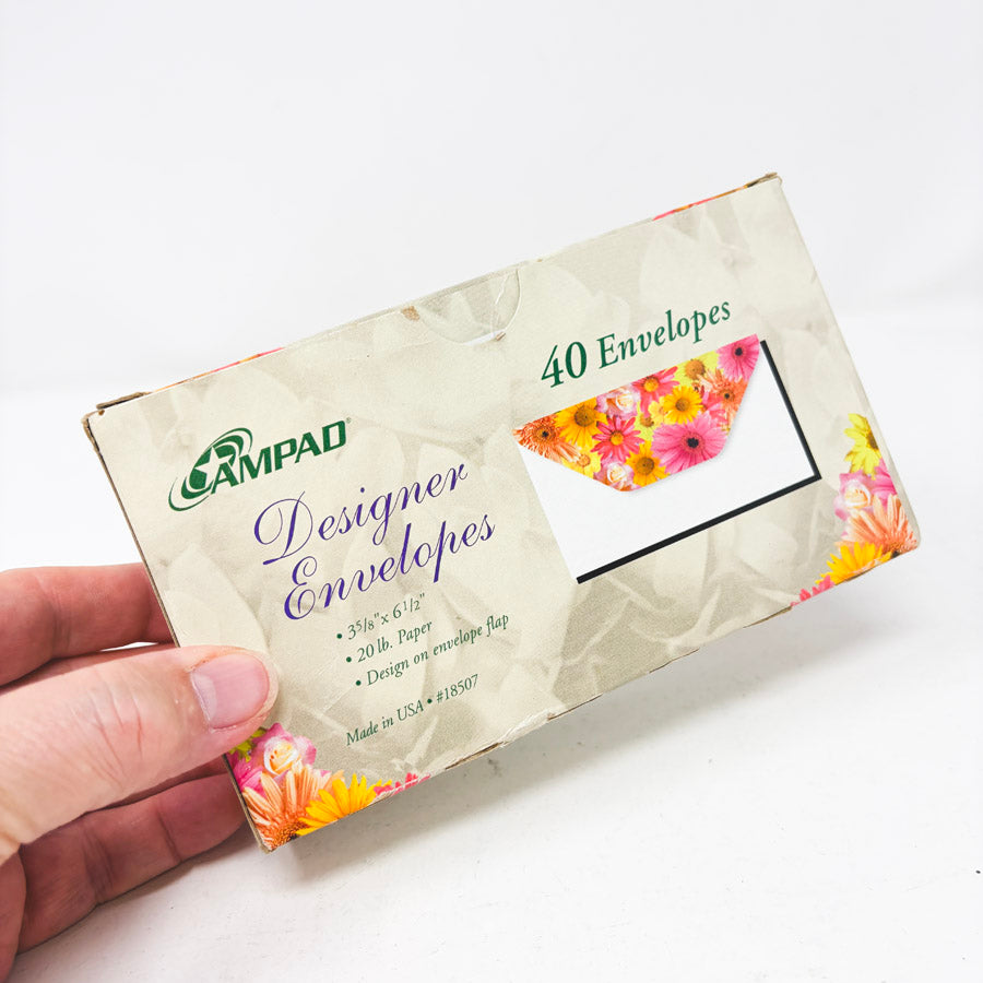 Floral Designer Envelopes by Ampad