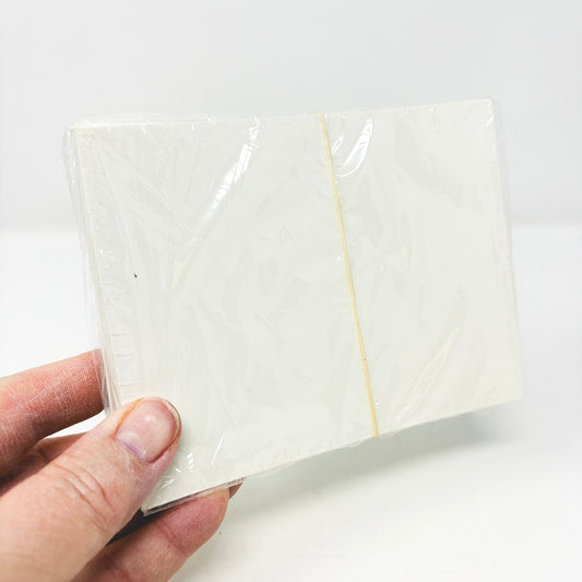 4-1/4" x 5-1/2" Glossy White Paper